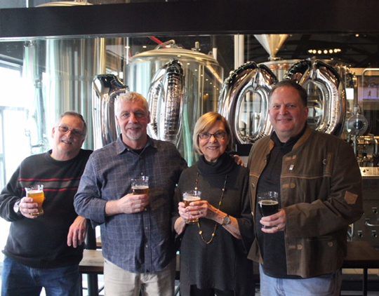 Craft beer couple
